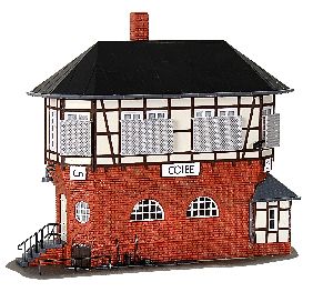 H0 Stellwerk Colbe b. Marburg - Kibri 39488 Spur H0