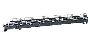 H0 Stahltr.bruecke eingleis - Kibri 39705 Spur H0