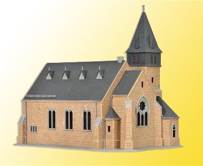 H0 Kirche aus dem Westerw. - Kibri 39766 Spur H0