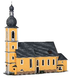 H0 Kirche in St. Marien - Kibri 39767 Spur H0