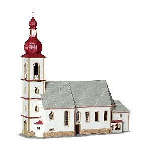 H0 Kirche in Ramsau - Kibri 39770 Spur H0