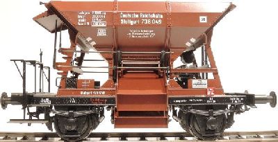Talbot Schotterwagen DB, braun, Ep. 3 - Kiss 206055 Spur 1