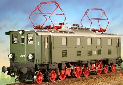 E-Lok E 52 15 DB Ep. 3a flaschengr�n - Kiss 245156 Spur 1