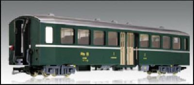 3-Set  Mitteleinstiegswagen  2.Kl. gr�n - Kiss 28042 Spur 0