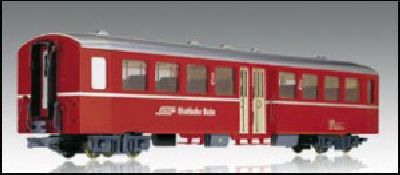 3-Set  Mitteleinstiegswagen  2.Kl. rot - Kiss 32042 Spur 0