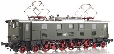 E-Lok E 52 22 DRG IIb flaschengr�n - Kiss 410001 Spur 0