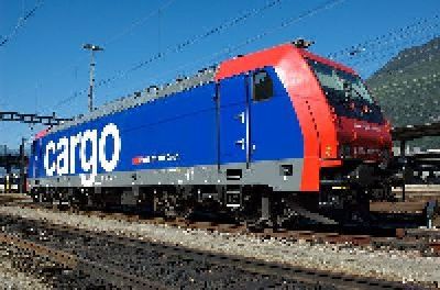 E-Lok Re 482 044-5 SBB Cargo blau-ro - Kiss 510501.1 Spur 1