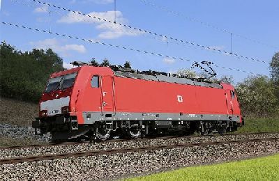 E-Lok BR 186 330-7 DB Verkehrsrot - Kiss 510503.1 Spur 1