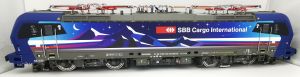 E-Lok VECTRON 193 532 SBB Cargo Nightpiercer - Kiss 510707 Spur 1