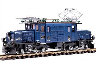 RhB Krokodil blau E-Lok Ge 6/6 I 412 - Kiss 610026 Spur 2