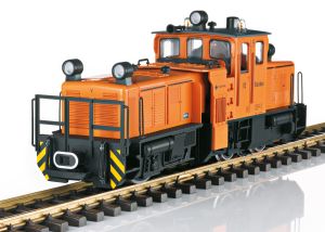 Schienenreinigungslok DCC-Sound orange - LGB 21671 Spur 2m