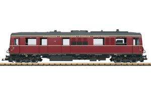 Dieseltriebwagen T3 NWE Ep.VI rot DCC-Sound - LGB 26390 Spur 2m