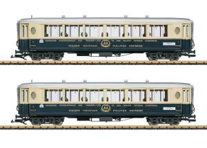 Salonwagen-Set Golden Pass MO - LGB 36661 Spur 2m