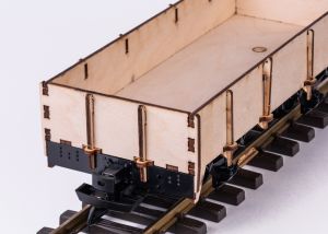 Offener G�terwagen - LGB 41035 Spur 2m