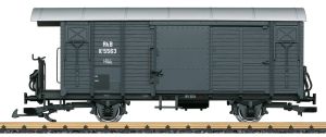 gedeckter G�terwagen RhB 5563 VI grau - LGB 43814 Spur 2m