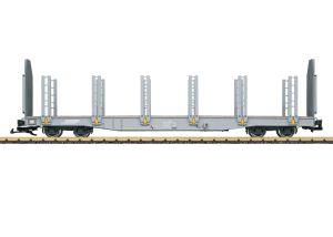 Rungenwagen m.Stirnw.RhB - LGB 44925 Spur 2m