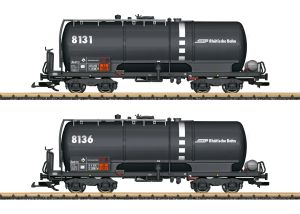 Kesselwagen-Set der RhB - LGB 47835 Spur 2m