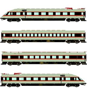 Triebzug ET 403 4-tlg. DB IVa IC - LS-Models 16002 Spur H0