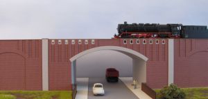 Br�ckenviadukt - Laffont H201 Spur H0