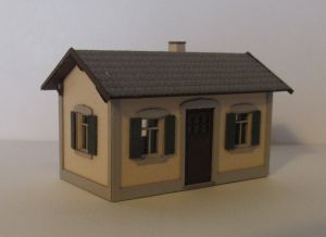 Nebengeb�ude verputzt - Laffont T1501 Spur TT