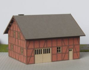 Fachwerk-Bauernhaus in Ziegelausf�hrung - Laffont T502 Spur TT