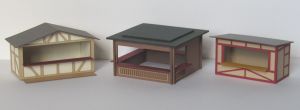 Set Weihnachtsmarkt II - Laffont T6101 Spur TT
