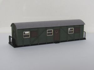 Abgestellter Personenwagen ohne Fahrgestell dunkelgr�n - Laffont T701 Spur TT