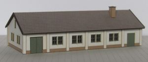 L�ndliches Schreinereigeb�ude - Laffont Z3001 Spur Z