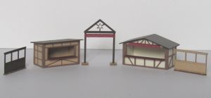 Set Weihnachtsmarkt I - Laffont Z6001 Spur Z