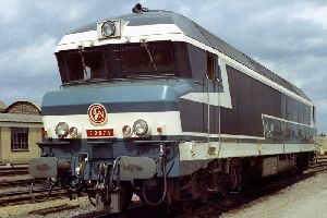 Diesel-E-Lok CC 72012 SNCF - Lematec H0-201/1 Spur H0