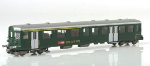 Steuerwagen ABt4 913 SBB gr�n Ep. IV - Lematec N2059C Spur N