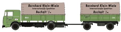 B�ssing LU11-16 H�ngerzug Klein Wiele Sp - Lemke LC3618 1:160