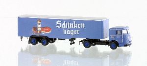 B�ssing LU11-16 Sattelzug Schinkenh�ger - Lemke LC3622 1:160