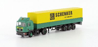 MAN F90 Sattelzug Schenker - Lemke LC4056 1:160