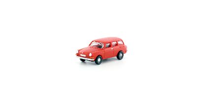 VW 1600 TL Variant Kombi Iberischrot - Lemke LC4107 1:160