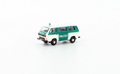 VW T3 2er Set Polizei - Lemke LC4308 1:160