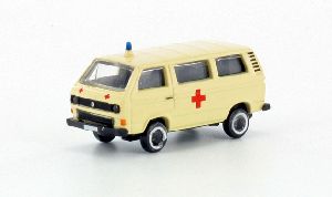 VW T3 2er Set Krankenwagen - Lemke LC4310 1:160
