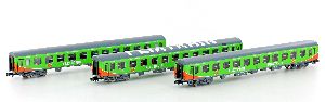 Erg�nzungsset Flixtrain Set 2 3-tlg. Bomz236, Bomdz236, Bo - Lemke LC95002 Spur N