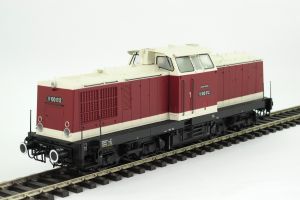 Diesellok  V100 012 DR III rot DCC-Sound/Kupplung - Lenz 40137-40 Spur 0
