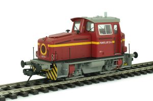 Diesellok Deutz KG 230 B Portlux SA DCC-Sound/Kupplung - Lenz 40170-17 Spur 0