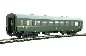 Reko-Wagen 2.Kl DR III flaschengr�n - Lenz 41180-01 Spur 0
