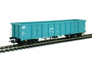 Hochbordwagen Eanos FS V t�rkisblau - Lenz 42142-13 Spur 0