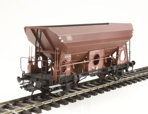 Selbstentladewagen Fcs Wiebe braun/gelb Ep. V - Lenz 42152-12 Spur 0