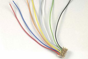 LY014 NEM / NMRA-Stecker mit Kabel, 88mm - Lenz 80014 allgemein
