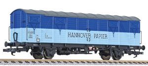 F�hrbootwagen HANNOVER PAPIER Privatwagen Ep.V - Liliput 231132 Spur H0