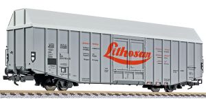Gro�raum-G�terwagen Hbks DB Lithosan Ep.IV (kurz) - Liliput 235809 Spur H0