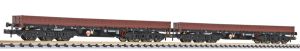 Set Schwerlastwg. DR Sas 4850 br./sch./sch. Ep.IV - Liliput 260190 Spur N