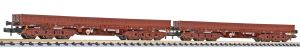 Set Schwerlastwg. DR Samms 4860 braun Ep.IV - Liliput 260192 Spur N