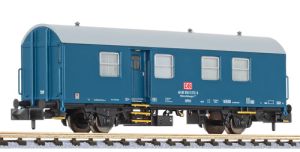 Umbau-Bahndienstwagen Wohn-Schlafwagen 433 DB AG ozeanblau E - Liliput 265051 Spur N