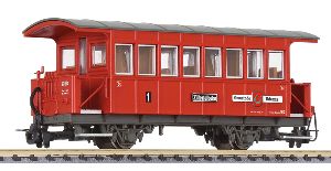 Personenwagen Bi Uderns AB 2 Zillertalbahn Ep.VI - Liliput 344360 Spur H0e